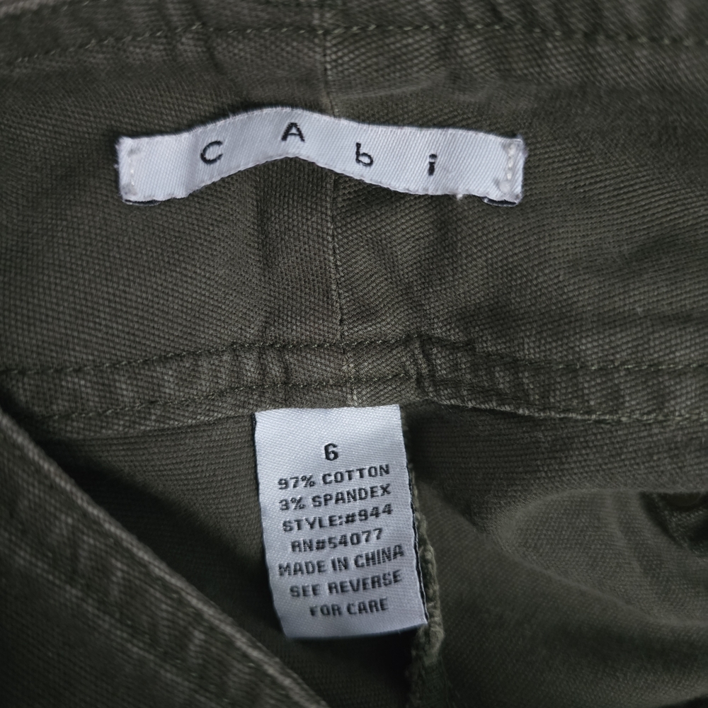 Cabi Olive Green Pants - Picture 7 of 7